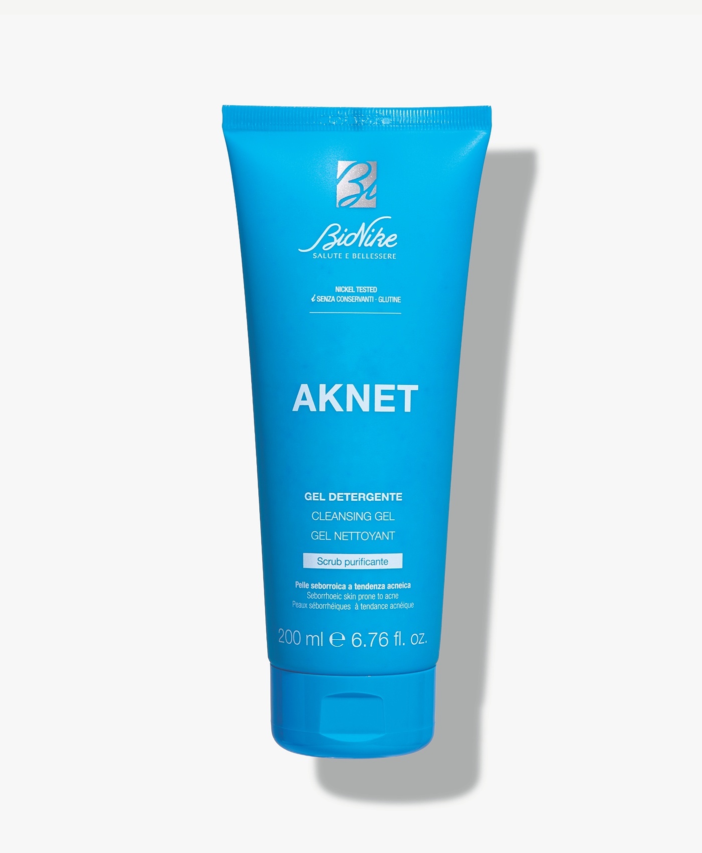 AKNET cleansing gel - seborrhoeic skin prone to acne