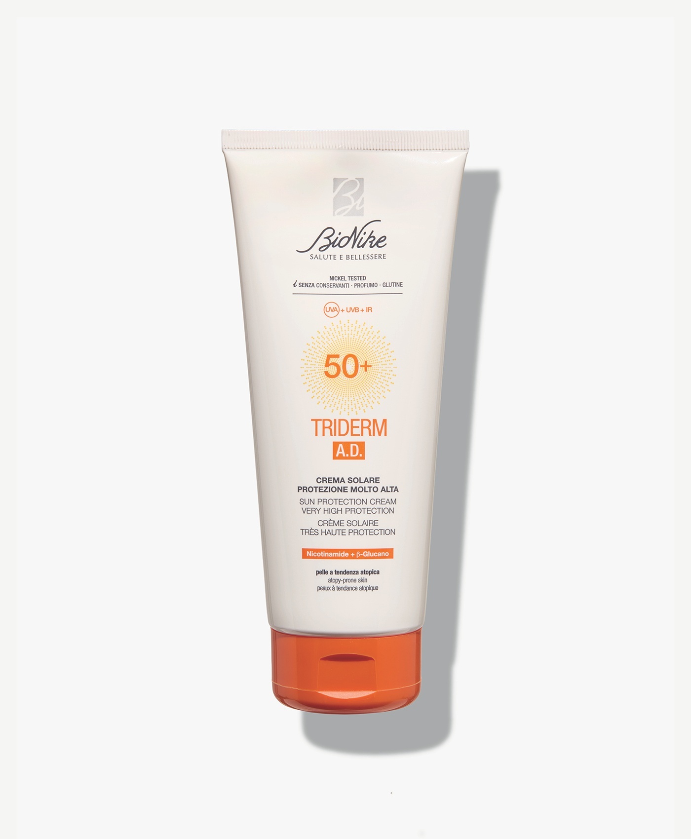 Creme de proteção solar TRIDERM A.D. 50+ proteção muito alta